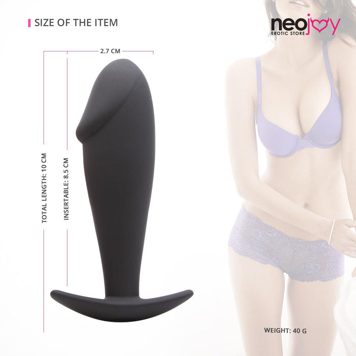 Neojoy Fill-up Prober - Silicone Hypoallergenic Butt Plug Prostate Massager - P-Spot Anal Stimulation - Adult Sex Toy - Lucidtoys