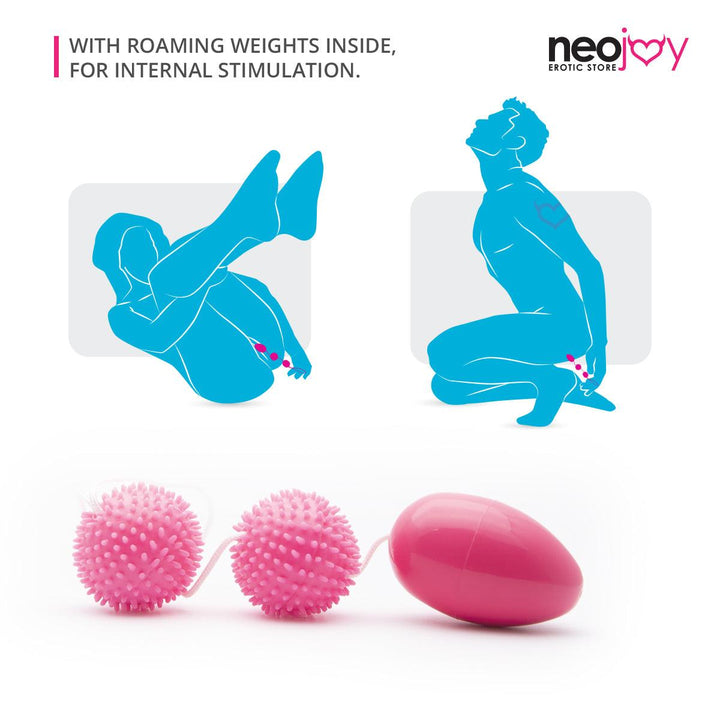 Neojoy Balls-Deep Geisha Balls for Pelvic Training - Exercise Weights Toy - Lucidtoys