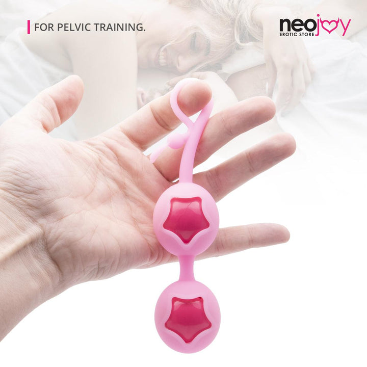Neojoy Kegel Star Geisha Balls for Pelvic Training - Exercise Weights Toy - Lucidtoys