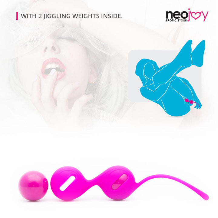 Neojoy Geisha Balls Kegel Balls for Pelvic Training - Exercise Weights Toy - Lucidtoys