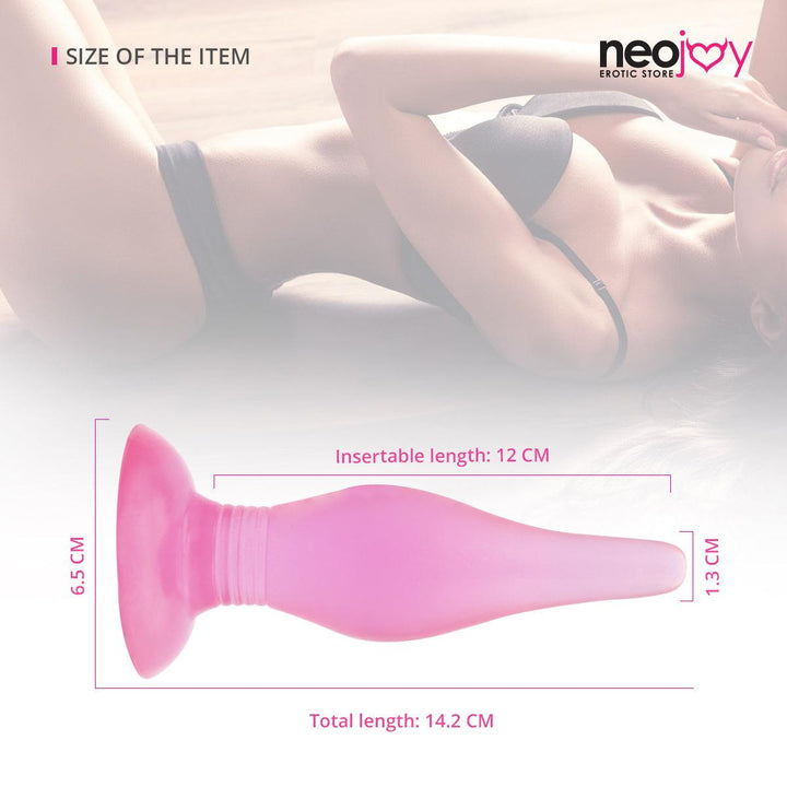 Neojoy - Jelly Tapered Prober - 14.2cm - 5.6 inch - Lucidtoys