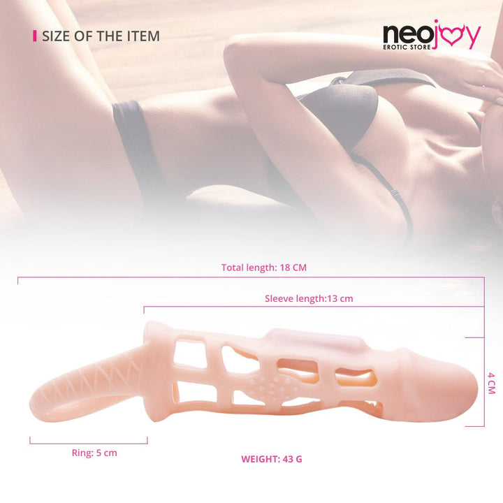 Neojoy Extra Girth Penis Sleeves - Lucidtoys