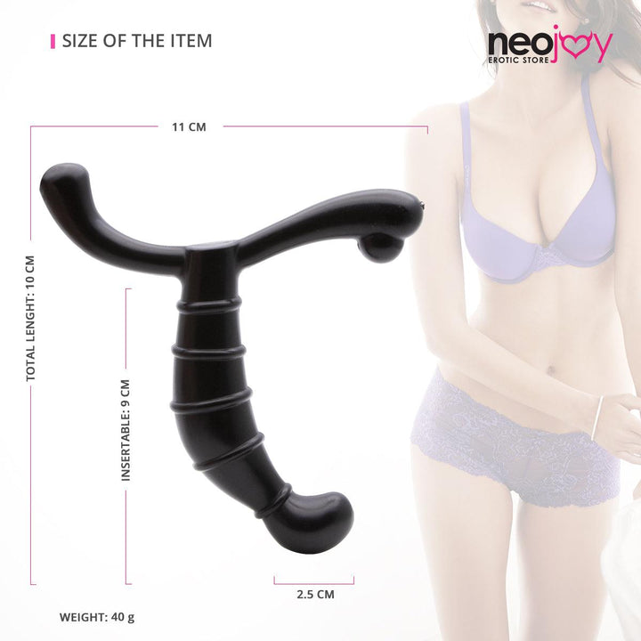 Neojoy Prostate Runner Solid Prostate Massager - Anal Sex Toy Perineum Stimulator - G-Spot Penetrator Adult Sex Toy - Lucidtoys