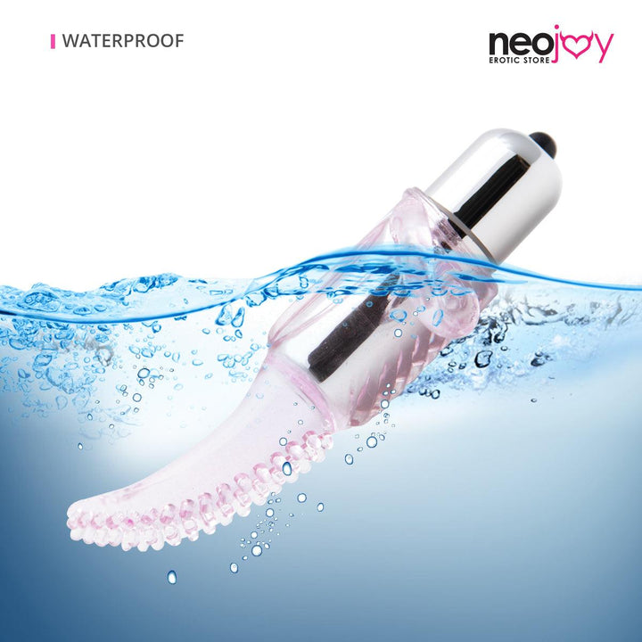 Neojoy Hot Spot Tickler - Masturbation Clitoral Vibrator - Jelly Tongue Bullet Vibrator for Women - Adult Sex Toy - Lucidtoys