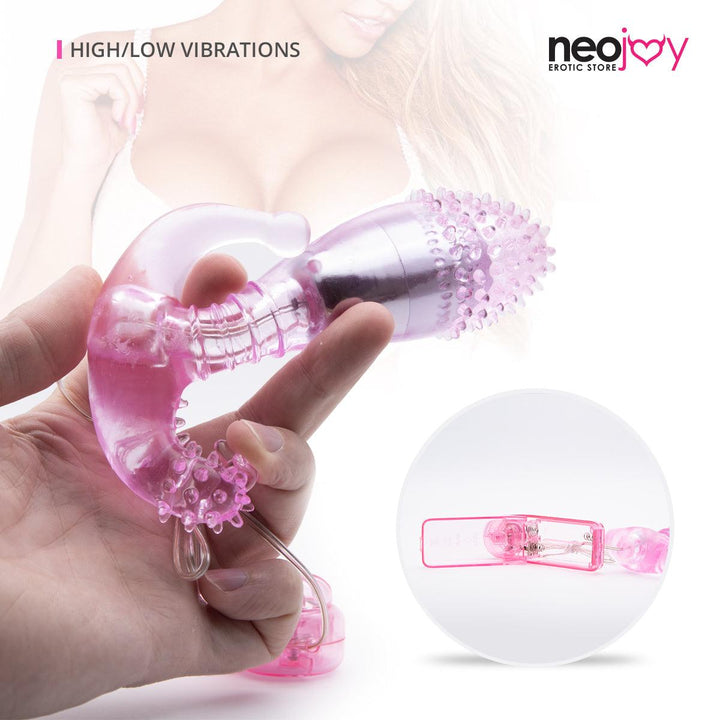 Neojoy Jelly Vibe Plug - G-Spot Prostate Massager - Clitoral Stimulation - Remote Control Vibrator Sex Toy - Lucidtoys