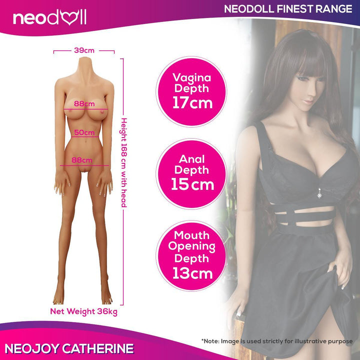 Neodoll Finest Catherine - Realistic Sex Doll - 165cm - Lucidtoys