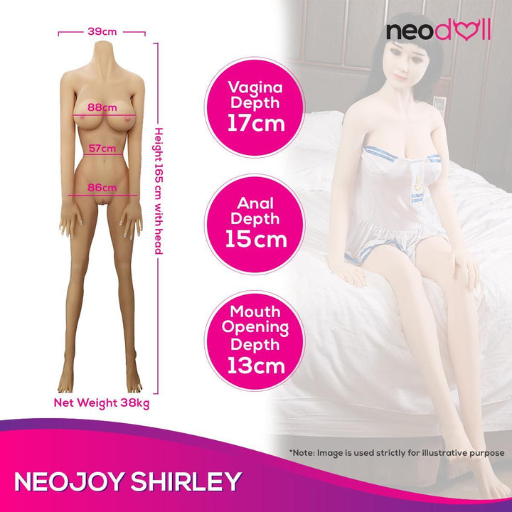 Neojoy Shirley - Realistic Sex Doll - 165cm - Lucidtoys