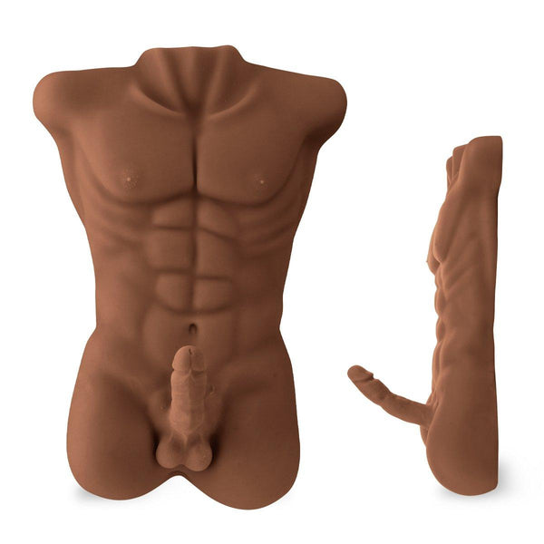 Neojoy Realistic Clark Male Doll - 13kg - Male Torso with Dildo - Lucidtoys