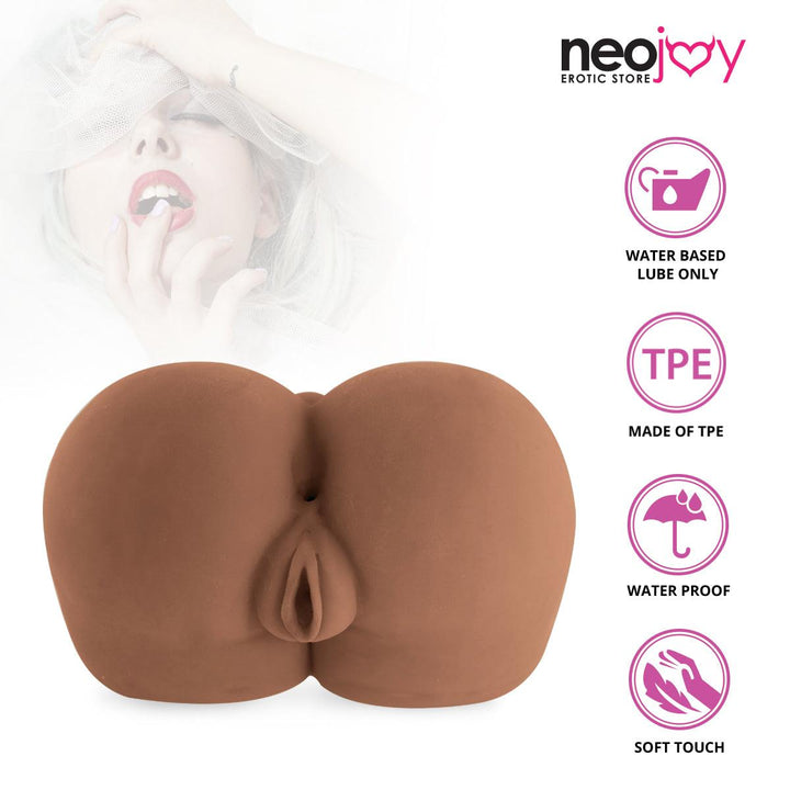 Neojoy Love Bum Realistic 3D Ass and Pussy Masturbator - Lucidtoys