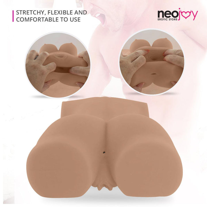Neojoy Love Doll TPE with Realistic Ass and Vagina - 5.5Kg - Lucidtoys