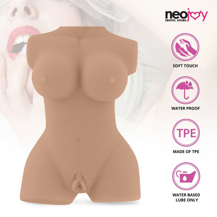 Neojoy Love Doll TPE with Realistic Ass and Vagina - 1.9Kg - Lucidtoys