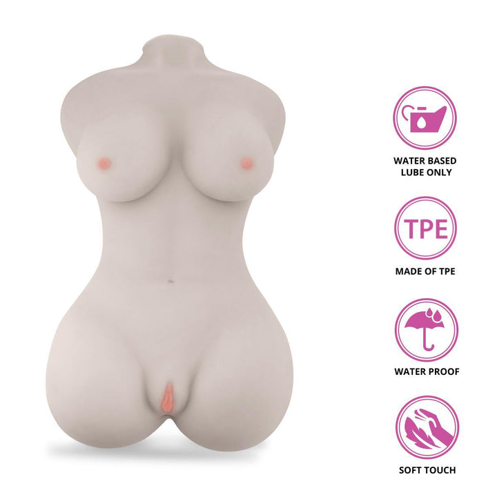 Neojoy Realistic Fantasy Sex Doll with Ass & Vagina TPE Japanese - Large 21 Kg - Lucidtoys