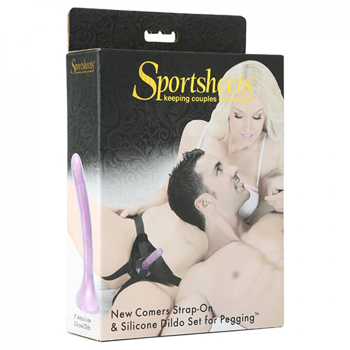 Sportsheets New Cummers Strap-On Dildo Kit - 13.33cm - 5.3 inch - Lucidtoys
