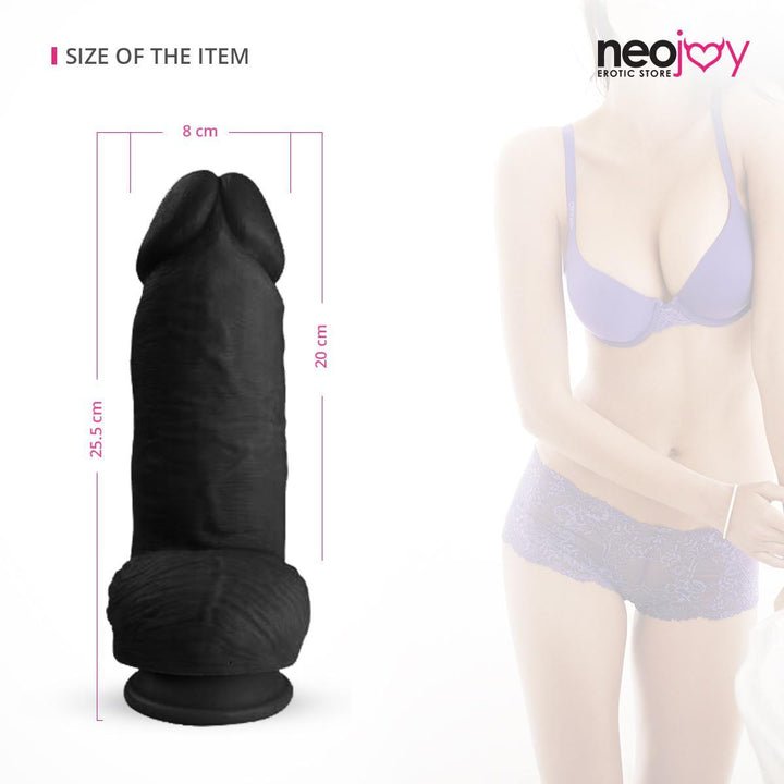 Neojoy - Bigger Bad Boy - Black - 25.5cm - 10 inch - Lucidtoys
