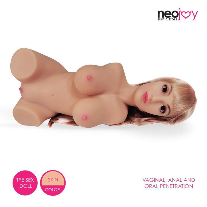 Neojoy Realistic Female Boobs, Ass & Vagina Combo Doll TPE - Flesh 8.9KG - Lucidtoys