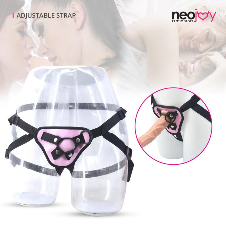 Neojoy Strap on Harness - Pink - Lucidtoys