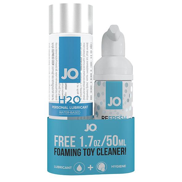 System JO - H2O Lubricant 120 ml & FREE Toy Cleaner 50 ml