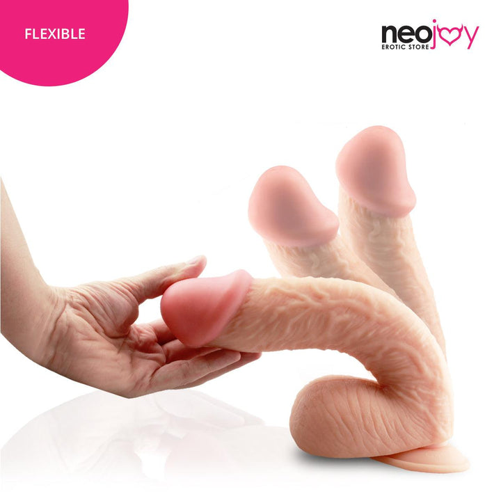 Neojoy - Dong Dildo With Strap-On Dong - Pink - 30cm - 11.8 inch - Lucidtoys