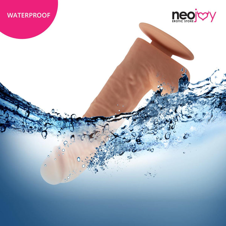 Neojoy - Banger Dildo With Strap-On Dong - Flesh - 21.4cm - 8.4 inch - Lucidtoys