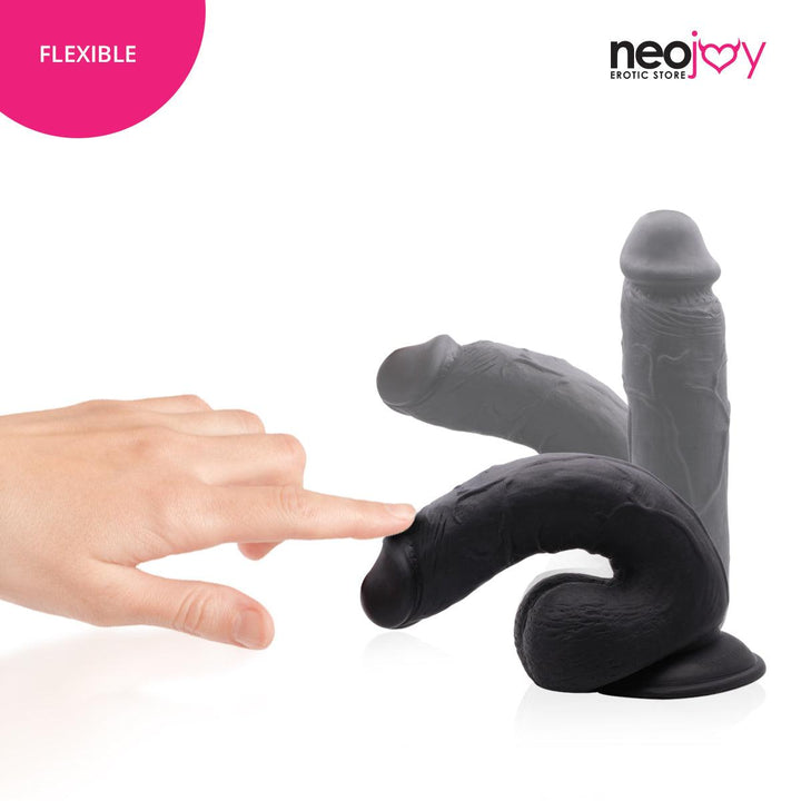 Neojoy - King Dildo With Strap-On Dong Harness - 21.34cm - 8.4 inch - Lucidtoys