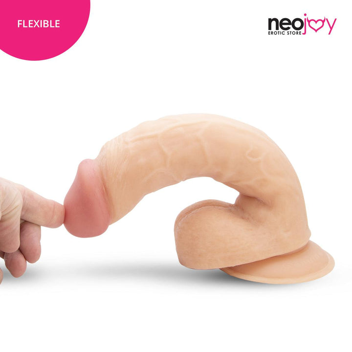 Neojoy - Takeover Lover Dildo With Strap-On Dong Pegging - Flesh - 24cm - 9.4 inch - Lucidtoys