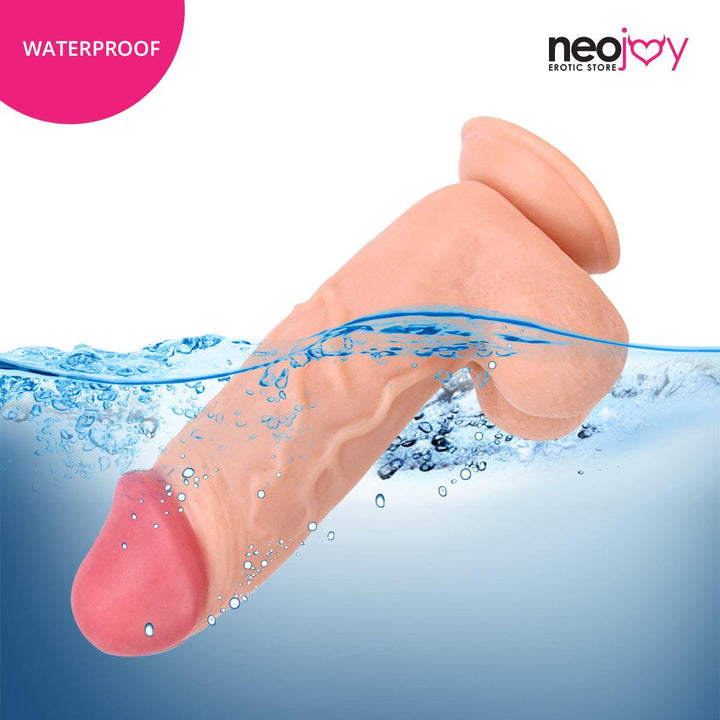 Neojoy - Big Bad Boy Dildo With Strap-On Dong Pegging - Flesh - 29.5cm - 11.6 inch - Lucidtoys