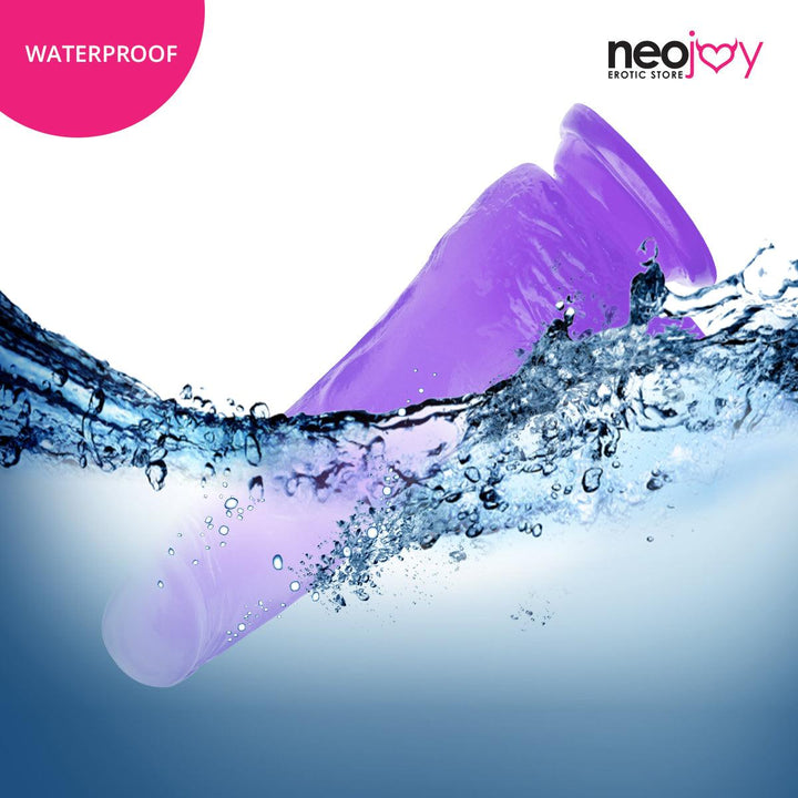 Neojoy Jelly Willy Dildo With Strap-On - 7.28" Dong Gay Sex Toy - Lucidtoys