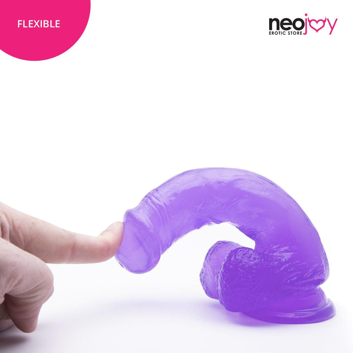 Neojoy Jelly Willy Dildo With Strap-On - 7.28" Dong Gay Sex Toy - Lucidtoys