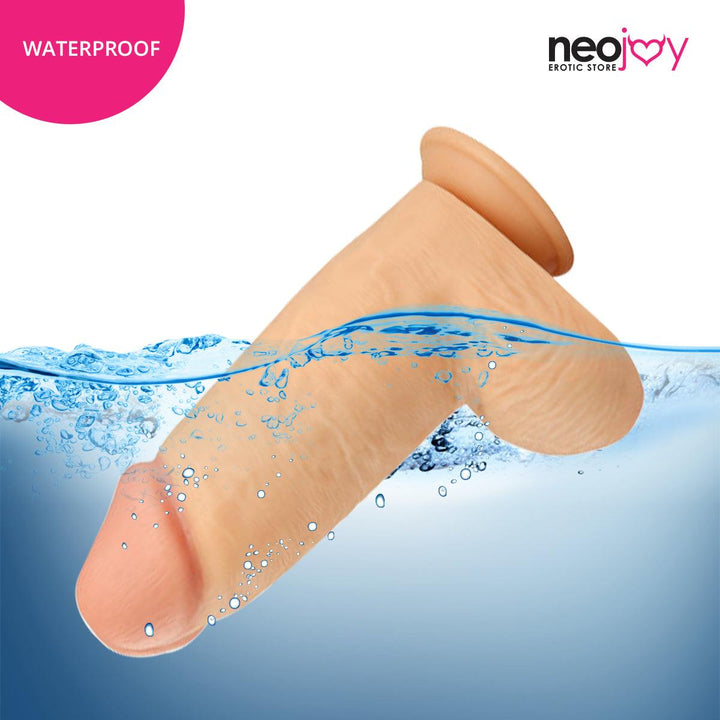 Neojoy Bigger Bad Boy Dildo With Strap-On - Dong Pegging Sex Toy - 25.5cm - 10 inch