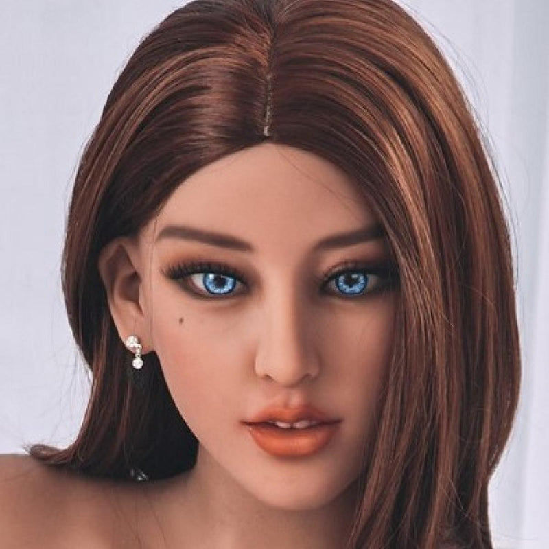 Neodoll Racy Cecelia Head - Sex Doll Head - M16 Compatible – Brown video