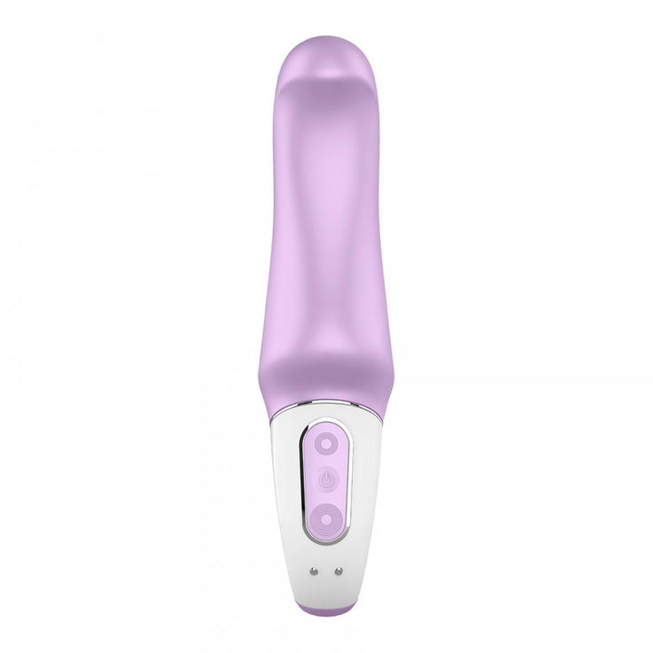 Satisfyer Charming Smile Vibrator G-Spot Silicone Vibrator Rechargeable Sex Toy - Lucidtoys