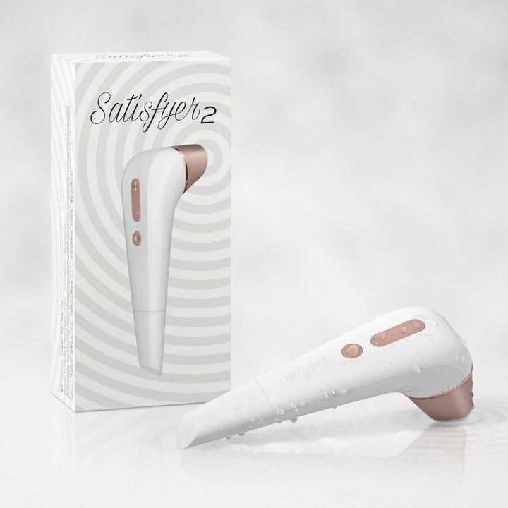 Satisfyer 2 Next Generation Vibrator - Premium Women Clitoral Sex Toy + Lube - Lucidtoys