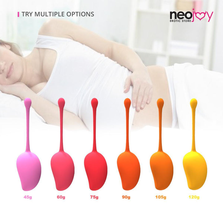 Neojoy Pelvic Training Kit Silicone Weights for Vaginal Walls - Bladder Control - Lucidtoys