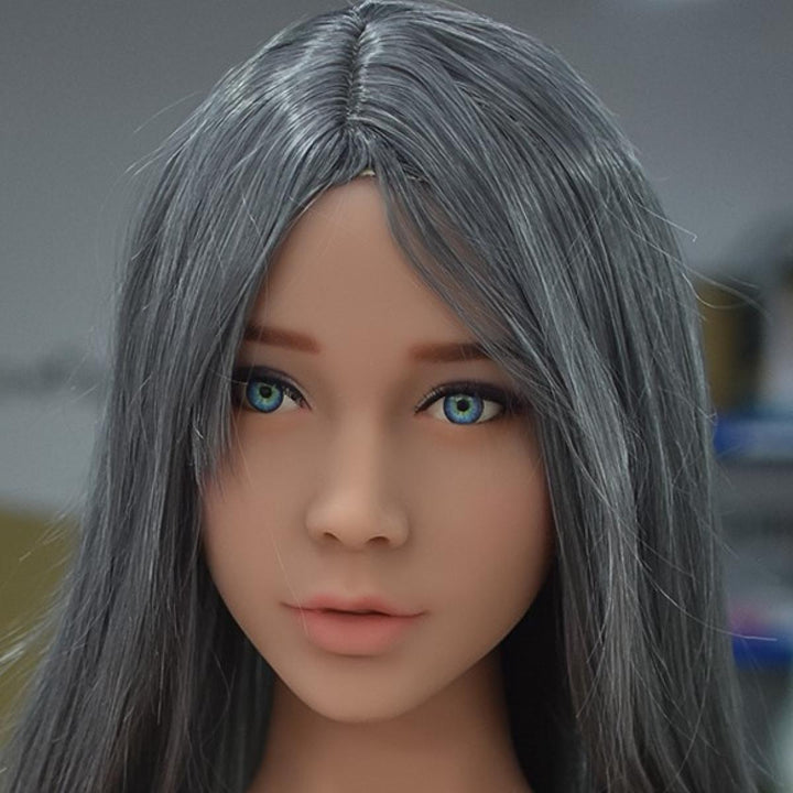 Allure Avery Head - Sex Doll Head - M16 Compatible - Tan - Lucidtoys