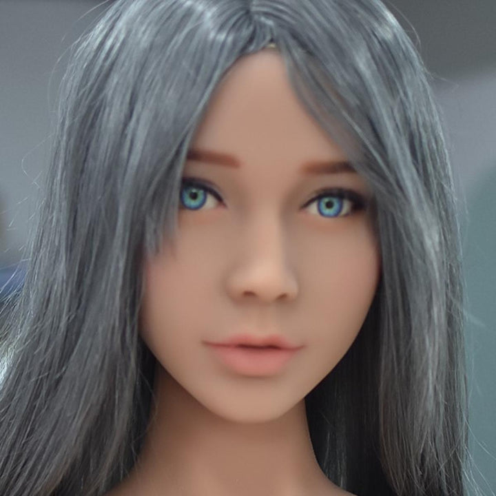 Allure Avery Head - Sex Doll Head - M16 Compatible - Tan - Lucidtoys