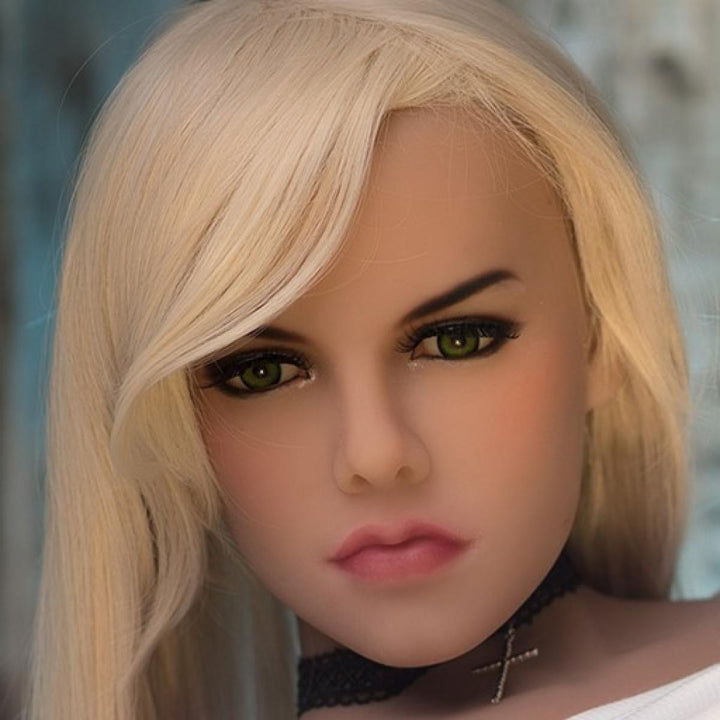 Allure Annalise Head - Sex Doll Head - M16 Compatible - Tan - Lucidtoys