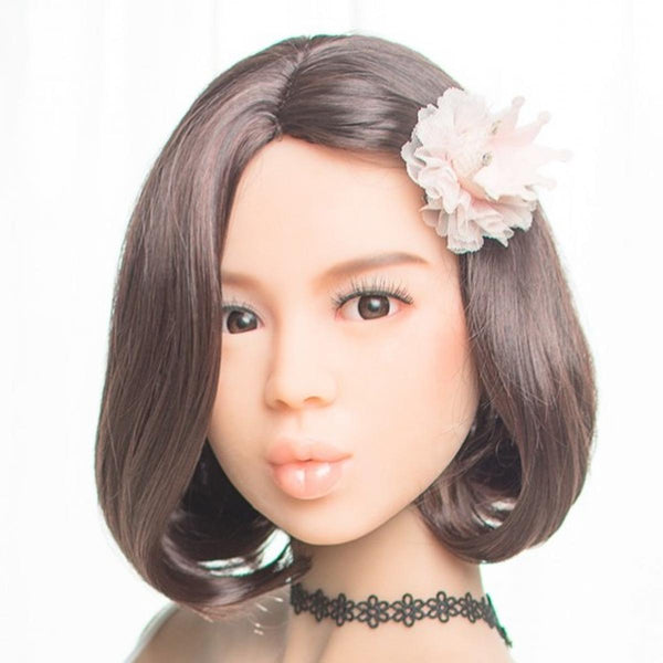 Clearance item RF176 - Neodoll Allure Sex Doll Head - Tan - Lucidtoys