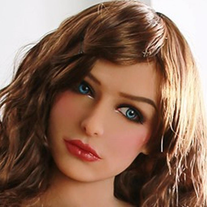 Clearance item RF133 - Neodoll Girlfriend Sex Doll Head - Tan - Lucidtoys