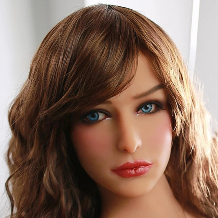Clearance item RF132 - Neodoll Girlfriend Sex Doll Head - Tan - Lucidtoys