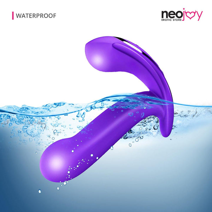 Neojoy Panty Vibe Dual Stimulator Silicone G-Spot Clitoral Vibrator App Control - Lucidtoys