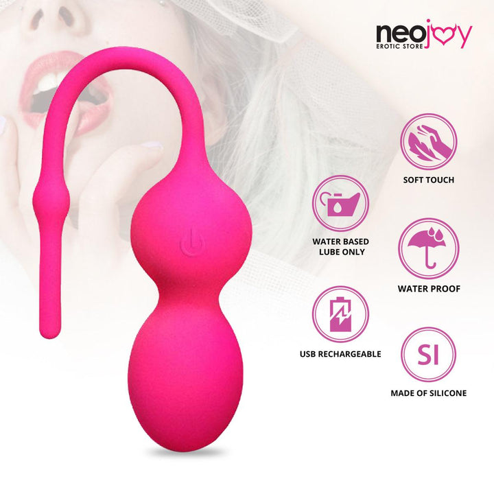 Neojoy Kegel Vibe Silicone Weights for Vaginal Walls - Lucidtoys