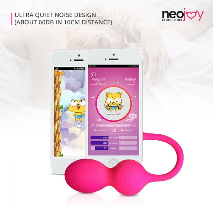 Neojoy Kegel Vibe Silicone Weights for Vaginal Walls - Lucidtoys