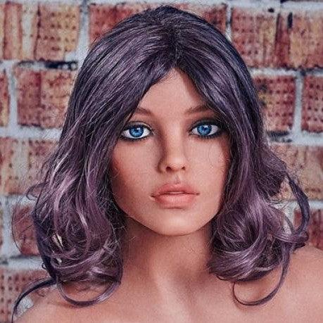 Neodoll Racy Doria Head - Sex Doll Head - M16 Compatible – Brown - Lucidtoys