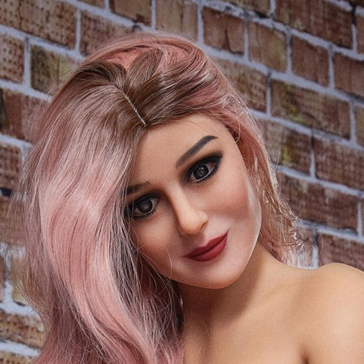 Neodoll Racy Lisa - Sex Doll Head - M16 Compatible - Tan - Lucidtoys