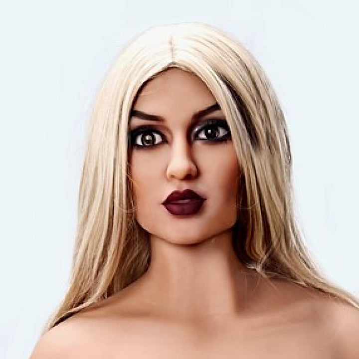Neodoll Racy Anna - Sex Doll Head - M16 Compatible - Tan - Lucidtoys