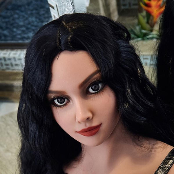 Neodoll Racy Hellen - Sex Doll Head - M16 Compatible - Brown - Lucidtoys