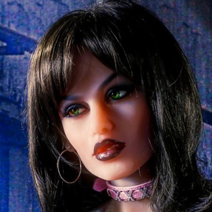 Neodoll Racy Yael Head - Sex Doll Head - M16 Compatible - Light Brown - Lucidtoys