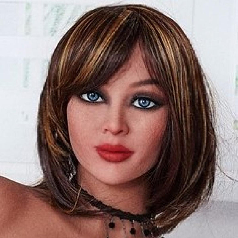 Neodoll Racy Connie - Sex Doll Head - M16 Compatible - Brown video