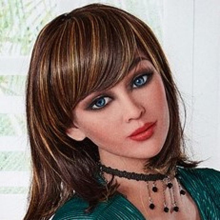 Neodoll Racy Connie - Sex Doll Head - M16 Compatible - Brown - Lucidtoys