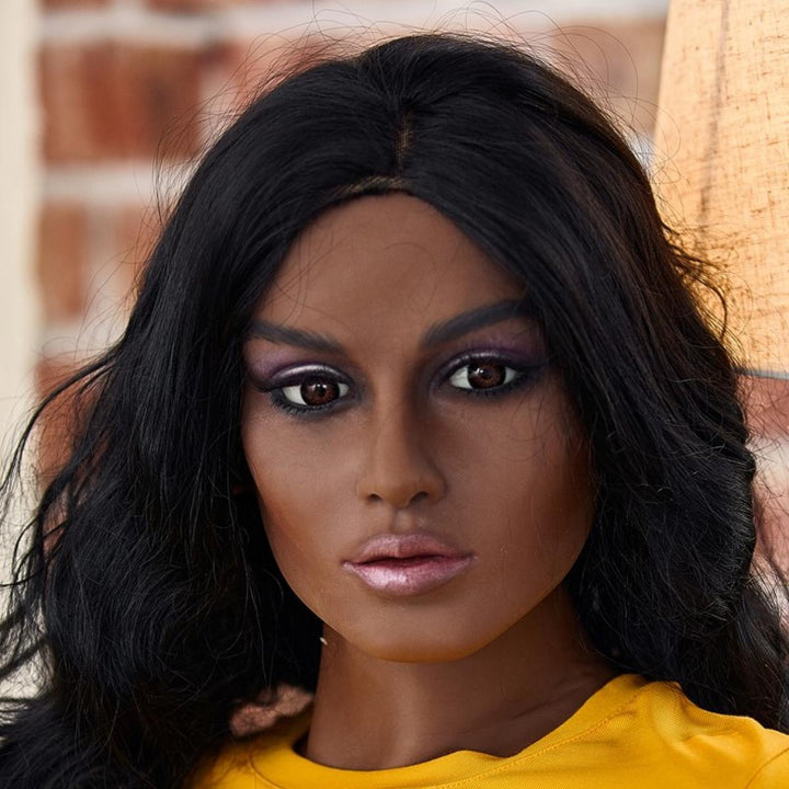 Neodoll Racy - 42 - Sex Doll Head - M16 Compatible - Black Lucidtoys Neodoll Racy - 42 - Sex Doll Head - M16 Compatible - Black Lucidtoys